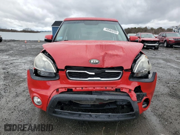 2012 Kia Soul + with VIN KNDJT2A6XC7464161, listed as a Copart auction lot 49584255 with 81,051 mi miles and Clean Title. Bid and sale history available at carsss.com. Image 5.