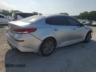 2020 Kia Optima LX with VIN 5XXGT4L3XLG407300, listed as a Copart auction lot 68158504 with 72,516 mi miles and Salvage title. Bid and sale history available at DreamBid. Image 3.