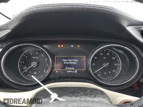 2020 Buick Encore GX Select with VIN KL4MMESL4LB131624, listed as a Copart auction lot 61785604 with 24,997 mi miles and Salvage title. Bid and sale history available at DreamBid. Image 9.