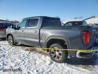 2022 GMC Sierra 1500 SLT with VIN 1GTU9DED3NZ142162, listed as a Copart auction lot 88558535 with 0 mi miles and Salvage Title. Bid and sale history available at carsss.com. Image 2.