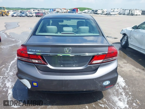 2015 Honda Civic LX with VIN 2HGFB2F59FH561578, listed as a IAAI auction lot 42622451 with 115,387 mi miles and . Bid and sale history available at DreamBid. Image 16.