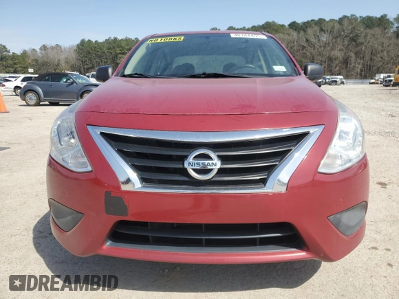 2015 Nissan Versa S Plus with VIN 3N1CN7AP5FL912463, listed as a Copart auction lot 48144495 with 100,960 mi miles and Salvage Title. Bid and sale history available at carsss.com. Image 5.