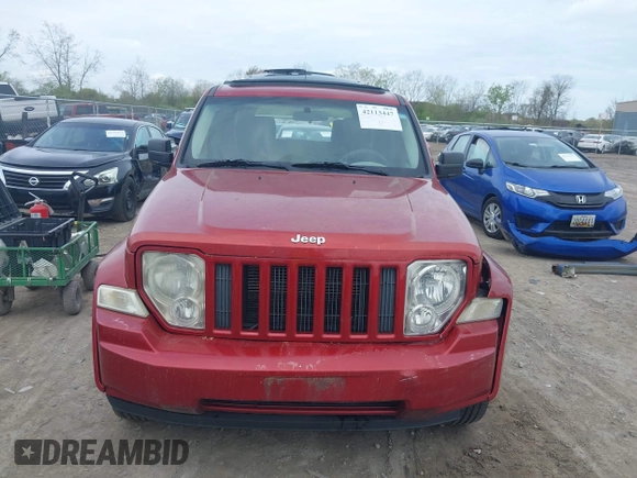 2009 Jeep Liberty Sport with VIN 1J8GN28K29W518129, listed as a IAAI auction lot 42113447 with 234,291 mi miles and . Bid and sale history available at DreamBid. Image 12.