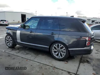 2022 Land Rover Range Rover Westminster z VIN SALGS2SE9NA470907, wystawiony jako Copart lot #81157773 z przebiegiem 10 997 mil mil oraz . Historia ofert i sprzedaży dostępna na DreamBid. Obrazek 2.