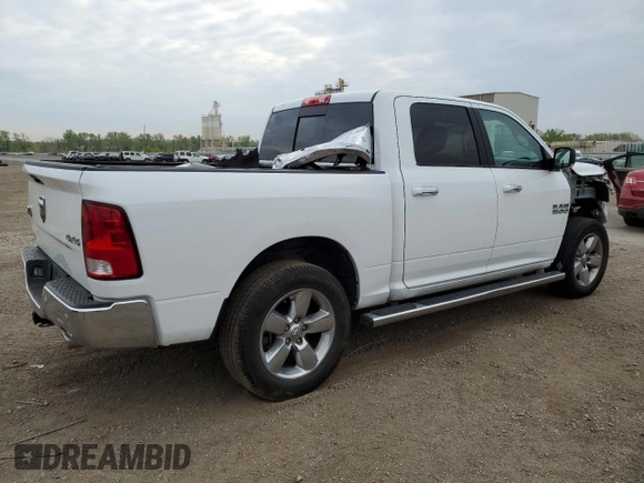 2017 Ram 1500 Big Horn with VIN 3C6RR7LT3HG784703, listed as a Copart auction lot 49700353 with 19,619 mi miles and Salvage title. Bid and sale history available at DreamBid. Image 3.