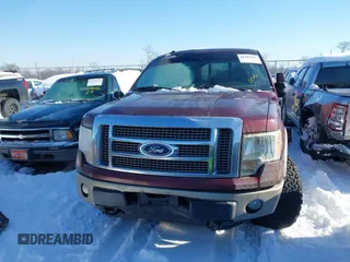 2010 Ford F-150 XL with VIN 1FTFW1EV5AKE14061, listed as a IAAI auction lot 41247035 with 145,171 mi miles. Bid and sale history available at carsss.com. Image 12.