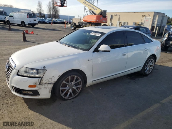 2010 Audi A6 3.0T Premium Plus with VIN WAUFGAFB2AN057452, listed as a Copart auction lot 87025994 with 174,199 mi miles and Clean Title. Bid and sale history available at carsss.com. Image 1.