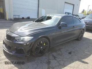 2015 BMW 4 Series 435i with VIN WBA3R1C57FK195783, listed as a Copart auction lot 54569625 with 121,074 mi miles and Clean Title. Bid and sale history available at carsss.com. Image 1.