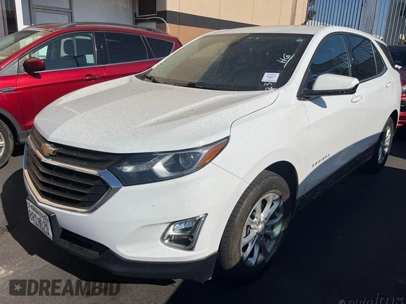 2020 Chevrolet Equinox LT with VIN 2GNAXJEV4L6240665, listed as a IAAI auction lot 42365512 with 77,141 mi miles and . Bid and sale history available at DreamBid. Image 1.