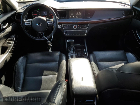 2017 Kia Cadenza Premium with VIN KNALB4J17H5046720, listed as a Copart auction lot 48330645 with 77,930 mi miles and Salvage Title. Bid and sale history available at carsss.com. Image 8.