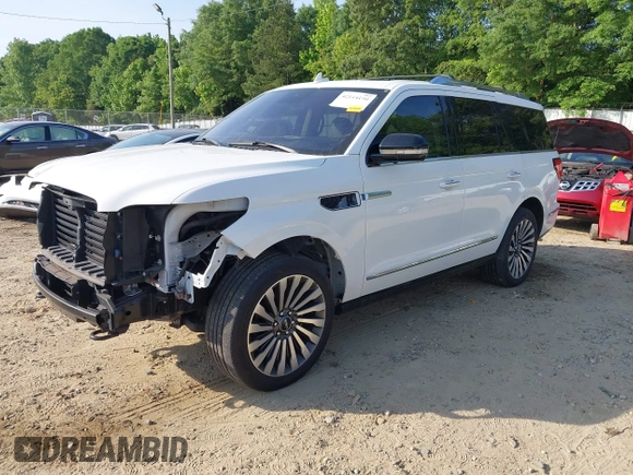 2020 Lincoln Navigator Reserve with VIN 5LMJJ2LT5LEL09160, listed as a IAAI auction lot 42114190 with 35,544 mi miles and . Bid and sale history available at DreamBid. Image 2.