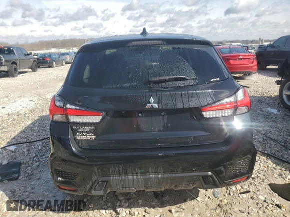 2021 Mitsubishi Outlander ES with VIN JA4ARUAU5MU019655, listed as a Copart auction lot 51538595 with 87,326 mi miles and Non repairable. Bid and sale history available at DreamBid. Image 6.
