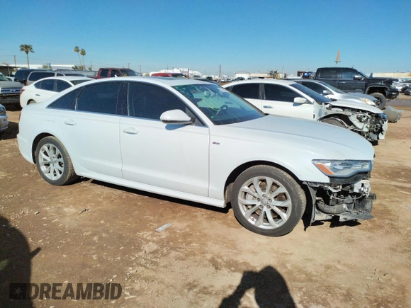 2017 Audi A6 Premium with VIN WAUC8AFC1HN126554, listed as a Copart auction lot 37820843 with 89,823 mi miles. Bid and sale history available at carsss.com. Image 4.