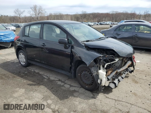 2009 Nissan Versa S with VIN 3N1BC13E49L363630, listed as a Copart auction lot 53118515 with 135,573 mi miles and Salvage Title. Bid and sale history available at DreamBid. Image 4.