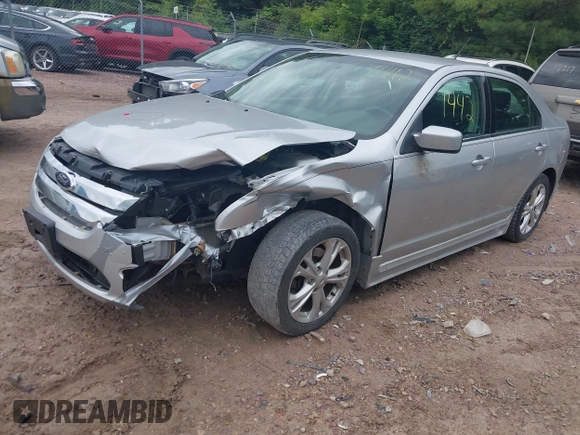 2012 Ford Fusion SE with VIN 3FAHP0HA2CR155977, listed as a IAAI auction lot 42531442 with 113,390 mi miles and . Bid and sale history available at DreamBid. Image 2.