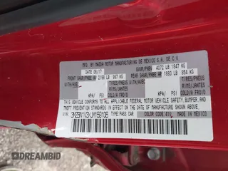 2018 Mazda 3 Touring with VIN 3MZBN1V3XJM159106, listed as a IAAI auction lot 42127018 with 79,189 mi miles. Bid and sale history available at carsss.com. Image 9.