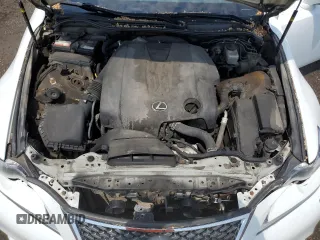 2014 Lexus IS 250 with VIN JTHCF1D27E5010658, listed as a Copart auction lot 60253565 with 246,675 mi miles and Salvage title. Bid and sale history available at DreamBid. Image 11.