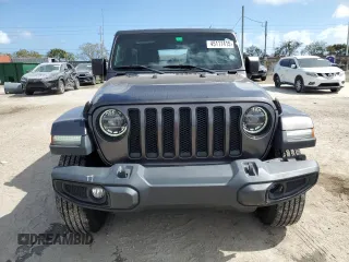 2020 Jeep Wrangler Unlimited Sahara High Altitude with VIN 1C4HJXEG6LW286324, listed as a Copart auction lot 45111415 with 46,984 mi miles and Non repairable. Bid and sale history available at DreamBid. Image 5.