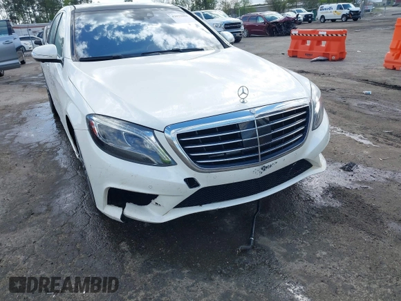 2015 Mercedes-Benz S 550 with VIN WDDUG8CB1FA190490, listed as a IAAI auction lot 42022684 with 68,930 mi miles and . Bid and sale history available at DreamBid. Image 6.