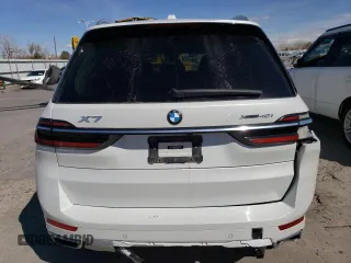2023 BMW X7 xDrive40i z VIN 5UX23EM06P9N62562, wystawiony jako Copart lot #44948594 z przebiegiem 35 091 mil mil oraz Szkoda całkowita • Salvage title. Historia ofert i sprzedaży dostępna na DreamBid. Obrazek 6.