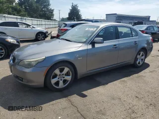 2008 BMW 5 Series 535xi with VIN WBANV93508C131035, listed as a Copart auction lot 56231795 with 193,203 mi miles and Salvage title. Bid and sale history available at DreamBid. Image 1.