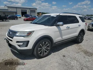 2017 Ford Explorer Platinum с VIN 1FM5K8HT2HGA66951, выставлен на аукционе Copart как лот 61423675 с пробегом 205 686 миль миль и Списание • Salvage title. История ставок и продаж доступна на DreamBid. Изображение 1.