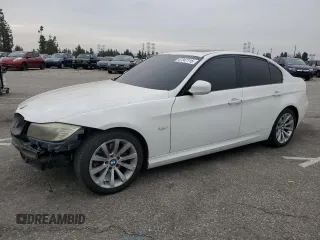 2011 BMW 3 Series 328i with VIN WBAPH5G55BNM71280, listed as a Copart auction lot 47247115 with 183,252 mi miles and Salvage title. Bid and sale history available at DreamBid. Image 1.
