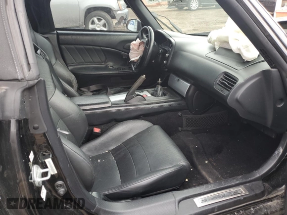 2004 Honda S2000 with VIN JHMAP21454T005355, listed as a Copart auction lot 47326085 with Not Provided miles and Salvage Title. Bid and sale history available at DreamBid. Image 10.
