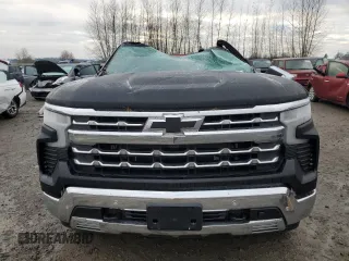 2024 Chevrolet Silverado 1500 LTZ with VIN 1GCUDGE85RZ334062, listed as a Copart auction lot 82443594 with Not Provided miles and Salvage Title. Bid and sale history available at DreamBid. Image 5.