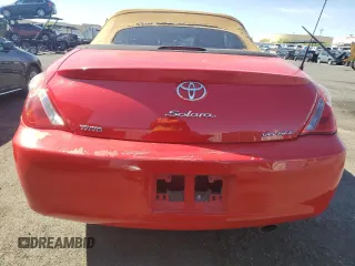 2006 Toyota Solara SE V6 with VIN 4T1FA38P46U099039, listed as a Copart auction lot 53074705 with 186,409 mi miles and Salvage Title. Bid and sale history available at carsss.com. Image 6.