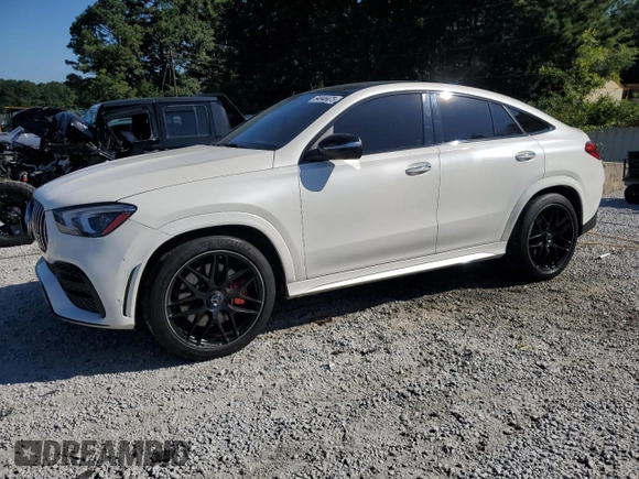 2021 Mercedes-Benz GLE 53 AMG with VIN 4JGFD6BB8MA566659, listed as a Copart auction lot 64946475 with 66,409 mi miles and Clean title. Bid and sale history available at DreamBid. Image 1.