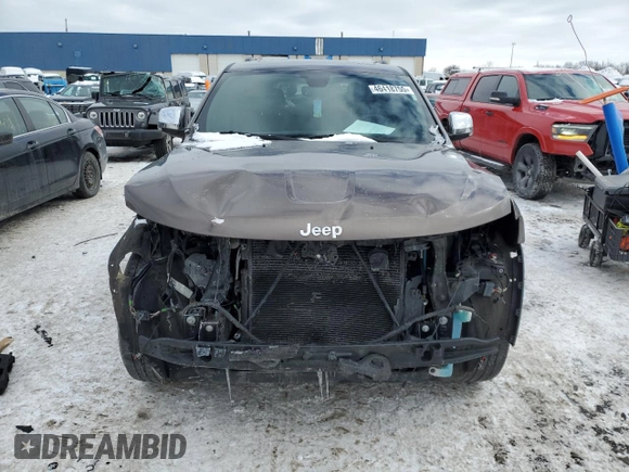 2021 Jeep Grand Cherokee 80th Anniversary with VIN 1C4RJFBG6MC677530, listed as a Copart auction lot 46418755 with 97,666 mi miles and Salvage Title. Bid and sale history available at carsss.com. Image 5.