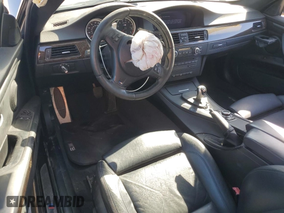 2009 BMW M3 with VIN WBSWD93539P361181, listed as a Copart auction lot 70624184 with 59,293 mi miles and Salvage title. Bid and sale history available at DreamBid. Image 8.