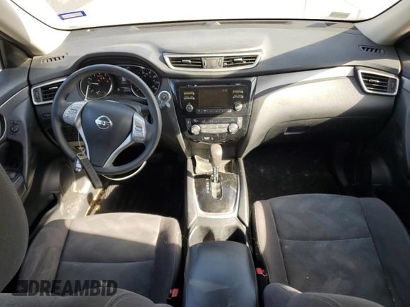 2016 Nissan Rogue SV with VIN KNMAT2MT0GP698512, listed as a Copart auction lot 49680445 with 90,849 mi miles and Salvage Title. Bid and sale history available at carsss.com. Image 8.