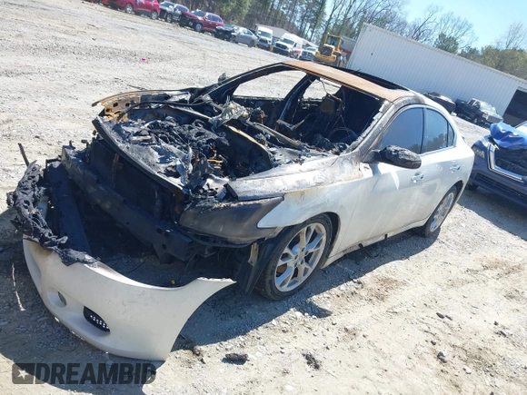 2014 Nissan Maxima S with VIN 1N4AA5AP1EC445241, listed as a IAAI auction lot 41877428 with Not provided miles and . Bid and sale history available at DreamBid. Image 2.