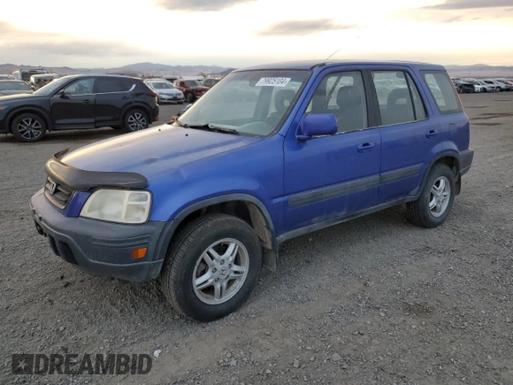 2001 Honda CR-V EX with VIN JHLRD18691C055351, listed as a Copart auction lot 79925104 with 180,315 mi miles and Clean Title. Bid and sale history available at carsss.com. Image 1.