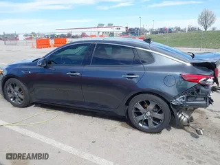 2019 Kia Optima S with VIN 5XXGT4L33KG378382, listed as a IAAI auction lot 41824192 with 114,649 mi miles. Bid and sale history available at carsss.com. Image 15.