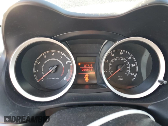 2012 Mitsubishi Lancer SE with VIN JA32V2FW4CU018949, listed as a Copart auction lot 88944175 with 85,873 mi miles and Salvage title. Bid and sale history available at DreamBid. Image 9.