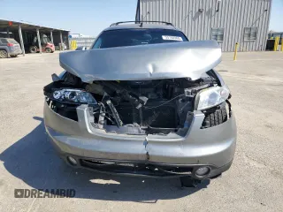 2005 Infiniti FX with VIN JNRAS08W75X204901, listed as a Copart auction lot 55780965 with 260,917 mi miles and Salvage title. Bid and sale history available at DreamBid. Image 5.