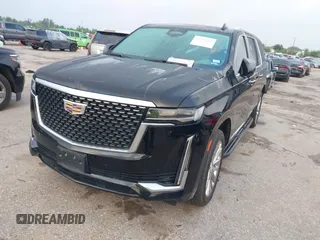 2023 Cadillac Escalade ESV 4WD Premium Luxury z VIN 1GYS4KKLXPR182760, wystawiony jako IAAI lot #42113165 z przebiegiem 156 960 mil mil oraz . Historia ofert i sprzedaży dostępna na DreamBid. Obrazek 17.