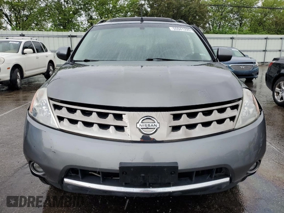 2007 Nissan Murano SL с VIN JN8AZ08T47W527186, выставлен на аукционе Copart как лот 55941295 с пробегом 117 495 миль миль и Списание • Salvage title. История ставок и продаж доступна на DreamBid. Изображение 5.