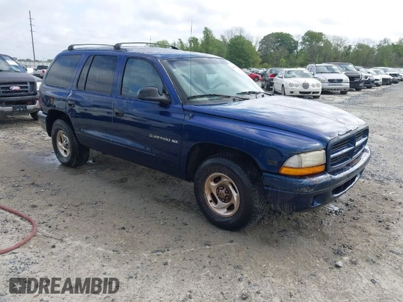 1999 Dodge Durango with VIN 1B4HR28Y4XF703264, listed as a IAAI auction lot 41954185 with 119,725 mi miles and . Bid and sale history available at DreamBid. Image 1.