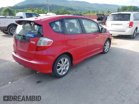 2010 Honda Fit Sport with VIN JHMGE8H41AC011609, listed as a IAAI auction lot 42643573 with 201,549 mi miles and . Bid and sale history available at DreamBid. Image 4.