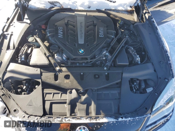 2017 BMW 6 Series 650i with VIN WBA6F5C50HD996804, listed as a Copart auction lot 41377645 with 0 mi miles and Salvage Title. Bid and sale history available at carsss.com. Image 11.