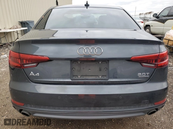 2017 Audi A4 Prestige with VIN WAUFNAF42HN037462, listed as a Copart auction lot 88116335 with 87,725 mi miles and Salvage Title. Bid and sale history available at carsss.com. Image 6.