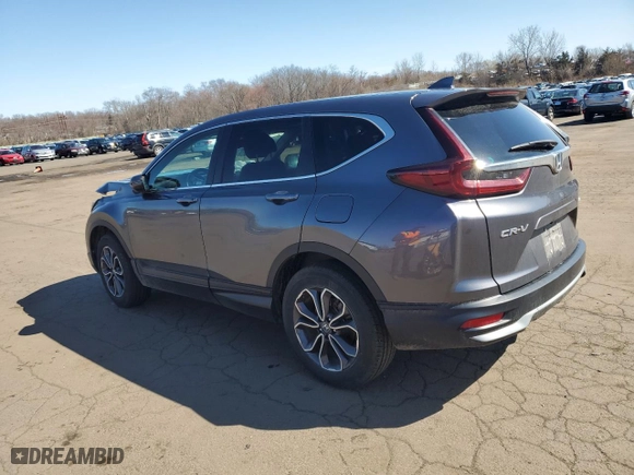 2021 Honda CR-V EX-L with VIN 2HKRW2H87MH621904, listed as a Copart auction lot 50693445 with 46,111 mi miles and Salvage Title. Bid and sale history available at carsss.com. Image 2.