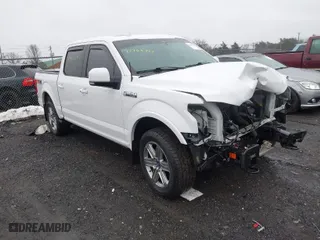 2018 Ford F-150 XL with VIN 1FTEW1EG3JFE60221, listed as a IAAI auction lot 41463317 with 99,111 mi miles. Bid and sale history available at carsss.com. Image 1.