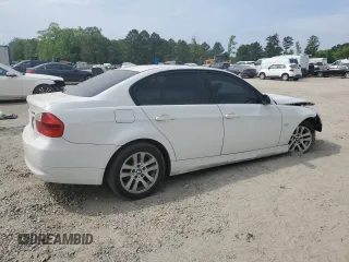 2007 BMW 3 Series 328i with VIN WBAVA33517KX71185, listed as a Copart auction lot 53839015 with Not provided miles and Salvage title. Bid and sale history available at DreamBid. Image 3.