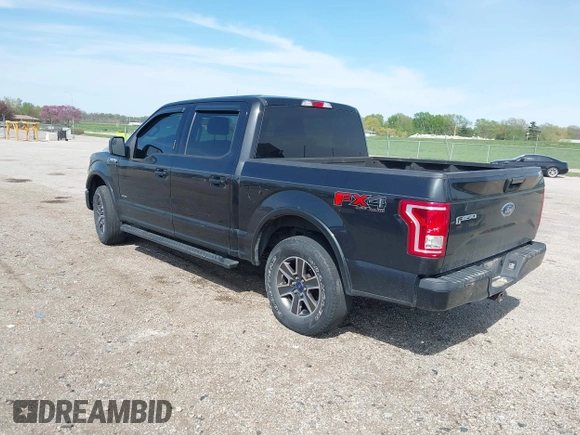 2015 Ford F-150 XLT with VIN 1FTEW1EG3FKE16010, listed as a IAAI auction lot 42107938 with 242,625 mi miles and . Bid and sale history available at DreamBid. Image 3.