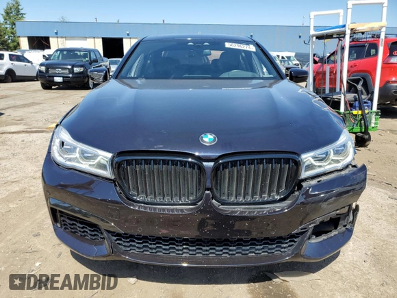 2019 BMW 7 Series 750i xDrive с VIN WBA7F2C57KB240392, выставлен на аукционе Copart как лот 58296274 с пробегом 44 676 миль миль и Списание • Salvage title. История ставок и продаж доступна на DreamBid. Изображение 5.